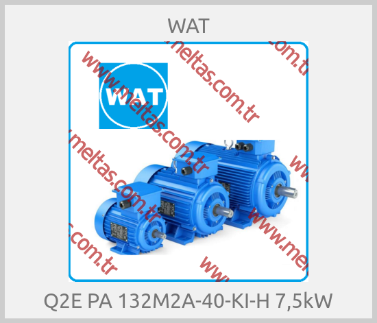 WAT-Q2E PA 132M2A-40-KI-H 7,5kW