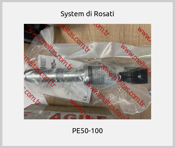 System di Rosati - PE50-100