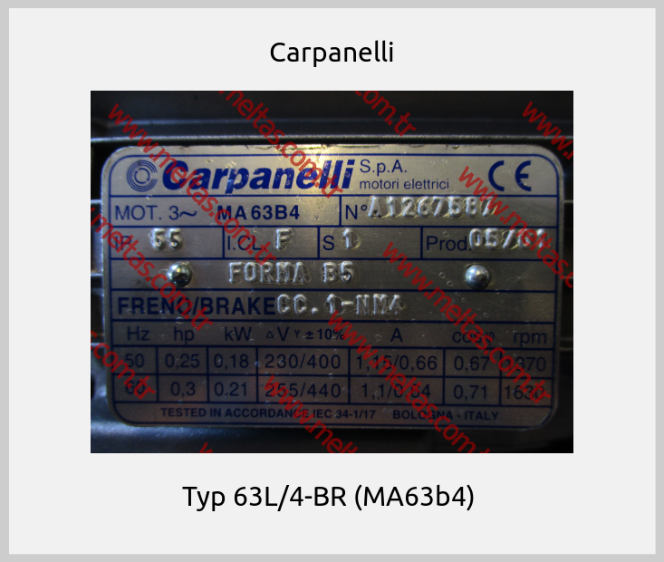 Carpanelli - Typ 63L/4-BR (MA63b4) 