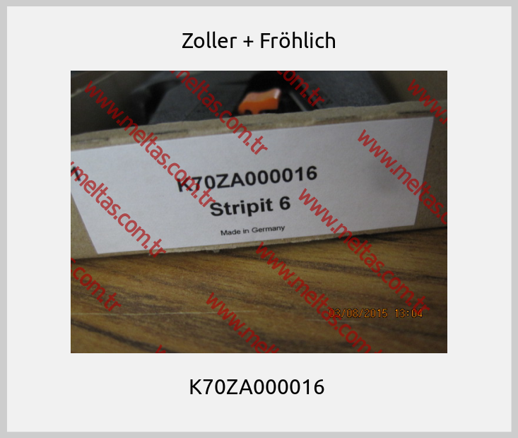 Zoller + Fröhlich - K70ZA000016 