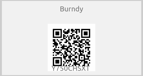 Burndy - Y750CHSXT 