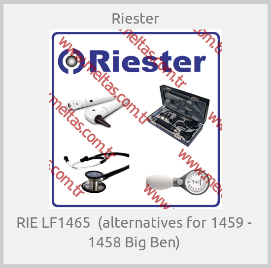 Riester - RIE LF1465  (alternatives for 1459 -  1458 Big Ben) 