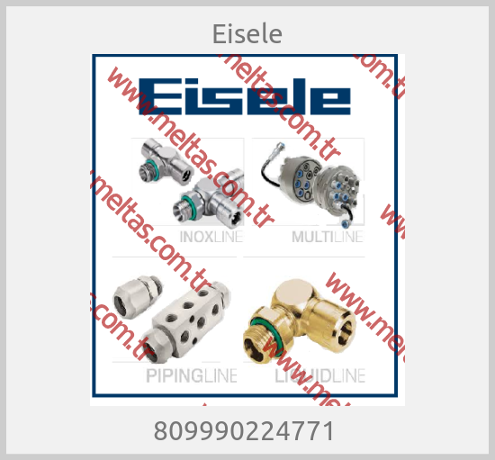 Eisele - 809990224771 