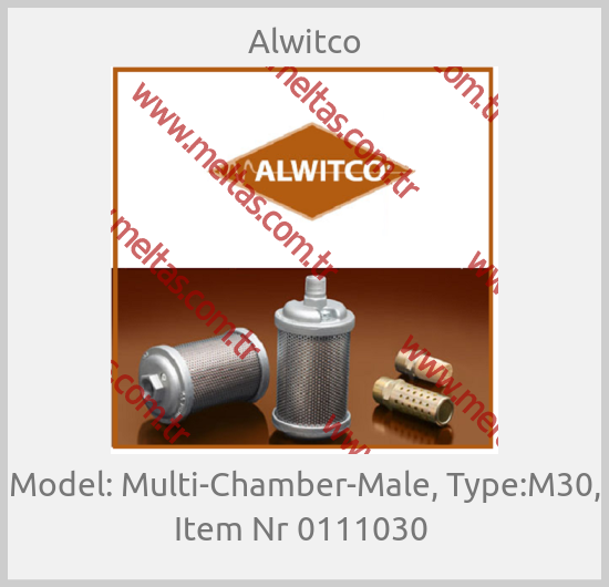 Alwitco - Model: Multi-Chamber-Male, Type:M30, Item Nr 0111030 