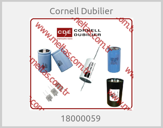 Cornell Dubilier - 18000059 