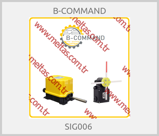 B-COMMAND - SIG006 