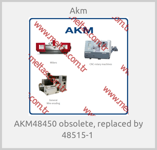 Akm - AKM48450 obsolete, replaced by 48515-1 