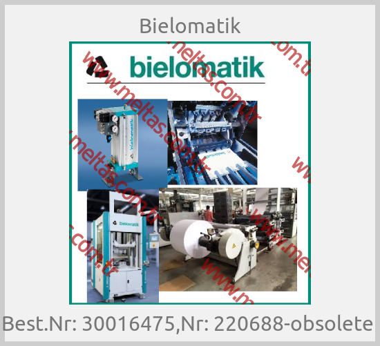 Bielomatik - Best.Nr: 30016475,Nr: 220688-obsolete 