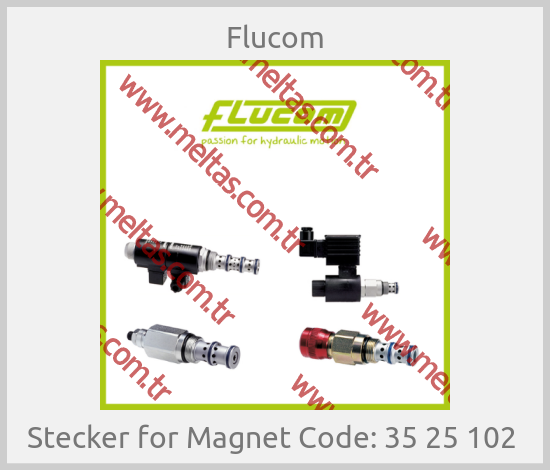 Flucom - Stecker for Magnet Code: 35 25 102 
