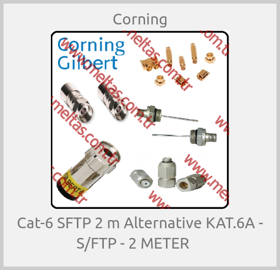 Corning-Cat-6 SFTP 2 m Alternative KAT.6A - S/FTP - 2 METER    