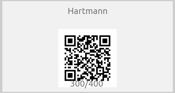 Hartmann-300/400 