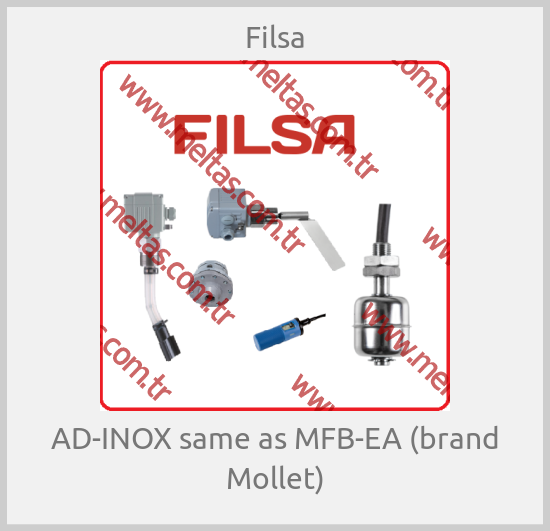 Filsa-AD-INOX same as MFB-EA (brand Mollet)