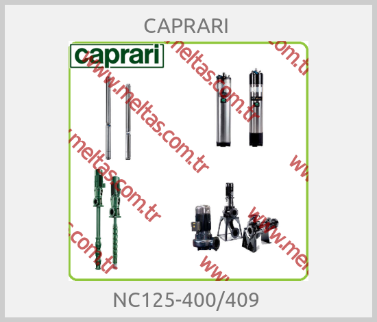 CAPRARI  - NC125-400/409 