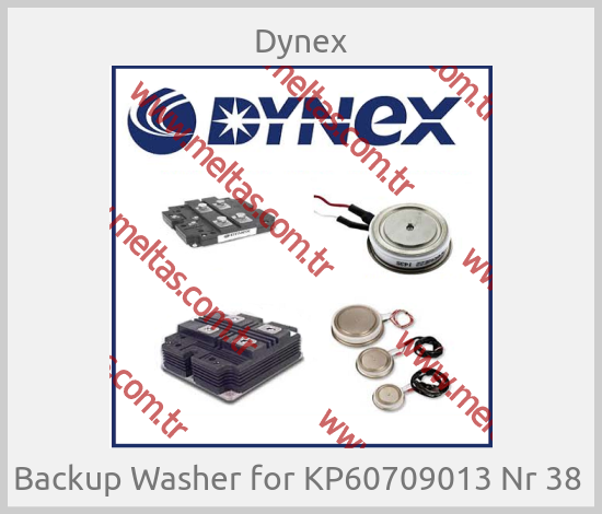 Dynex - Backup Washer for KP60709013 Nr 38 