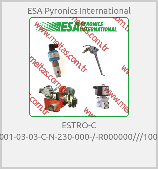 ESA Pyronics International - ESTRO-C A-001-03-03-C-N-230-000-/-R000000///10004 