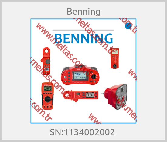 Benning - SN:1134002002 