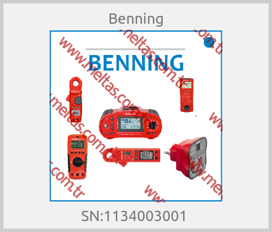 Benning - SN:1134003001 