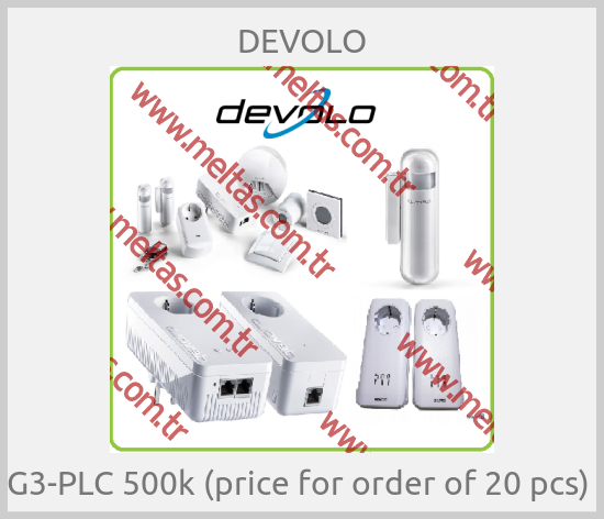 DEVOLO-G3-PLC 500k (price for order of 20 pcs) 