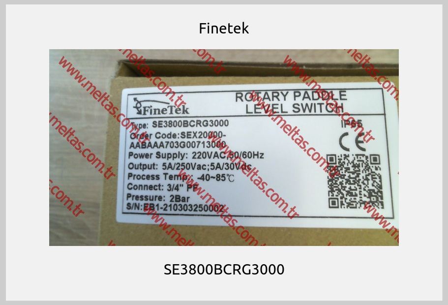 Finetek - SE3800BCRG3000