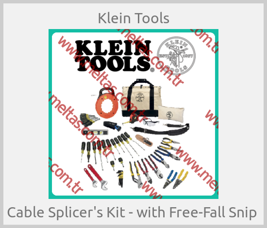 Klein Tools-Cable Splicer's Kit - with Free-Fall Snip 