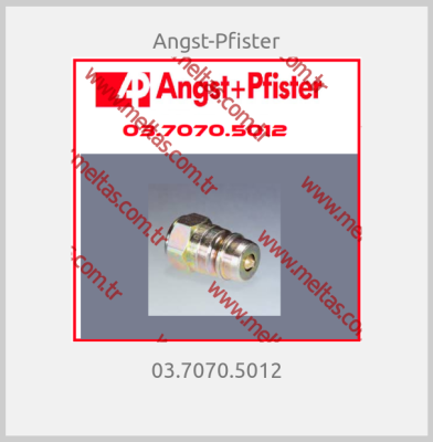 Angst-Pfister - 03.7070.5012