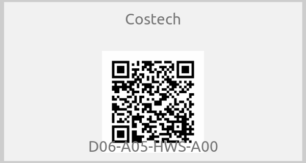 Costech - D06-A05-HWS-A00