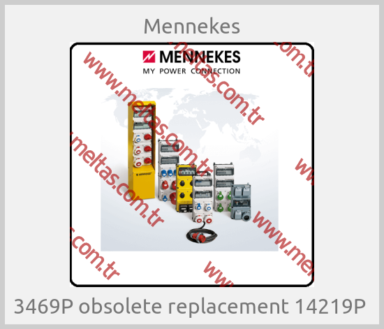 Mennekes - 3469P obsolete replacement 14219P 