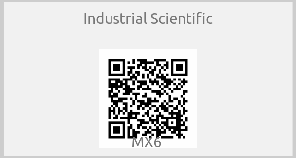 Industrial Scientific-MX6 