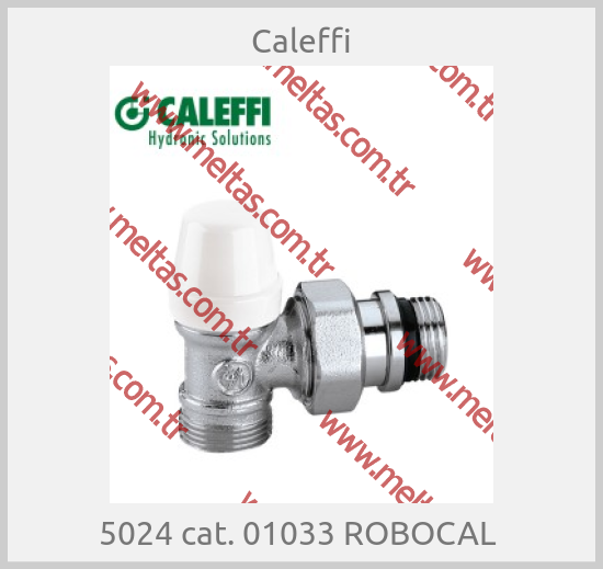 Caleffi-5024 cat. 01033 ROBOCAL 