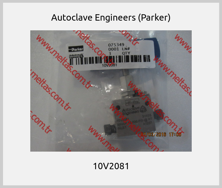 Autoclave Engineers (Parker) - 10V2081