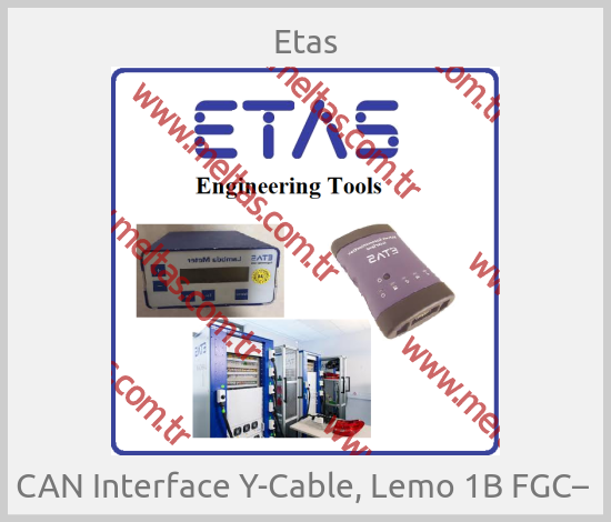 Etas-CAN Interface Y-Cable, Lemo 1B FGC– 