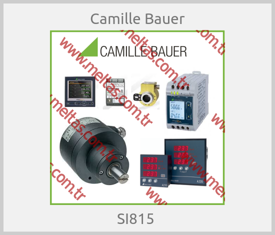 Camille Bauer - SI815 