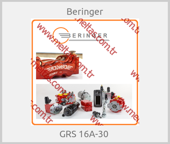 Beringer-GRS 16A-30 