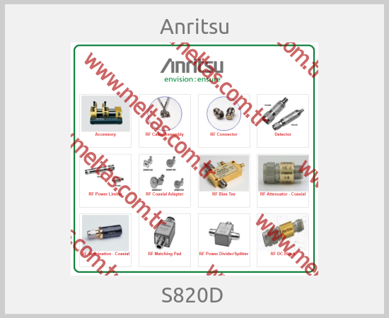 Anritsu - S820D 