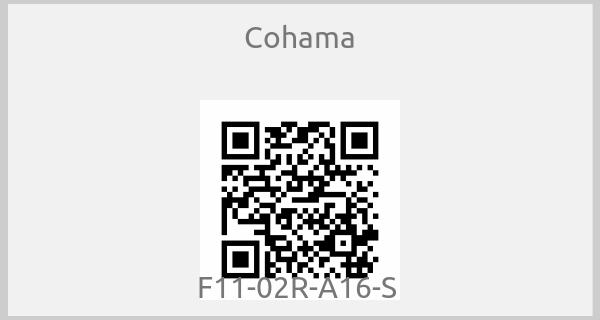 Cohama- F11-02R-A16-S 