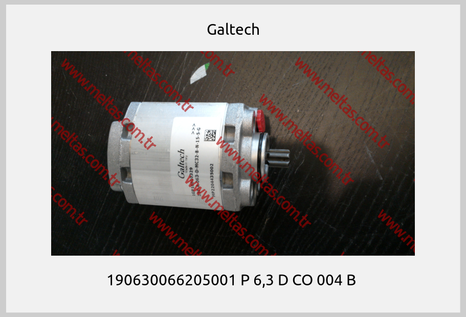 Galtech-190630066205001 P 6,3 D CO 004 B 