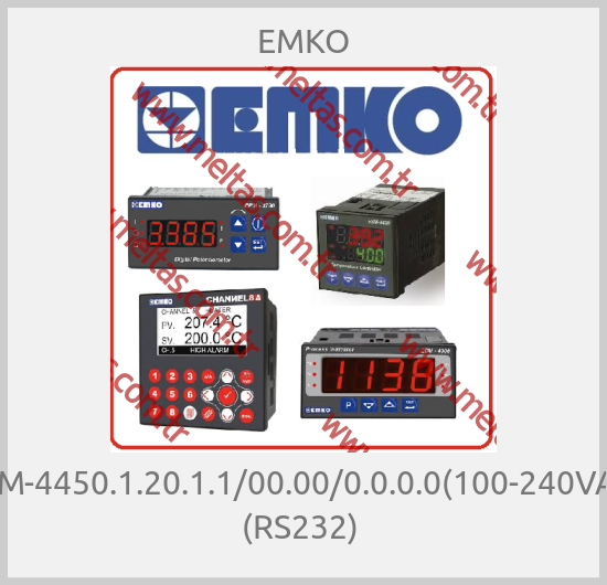 EMKO-ESM-4450.1.20.1.1/00.00/0.0.0.0(100-240VAC) (RS232) 
