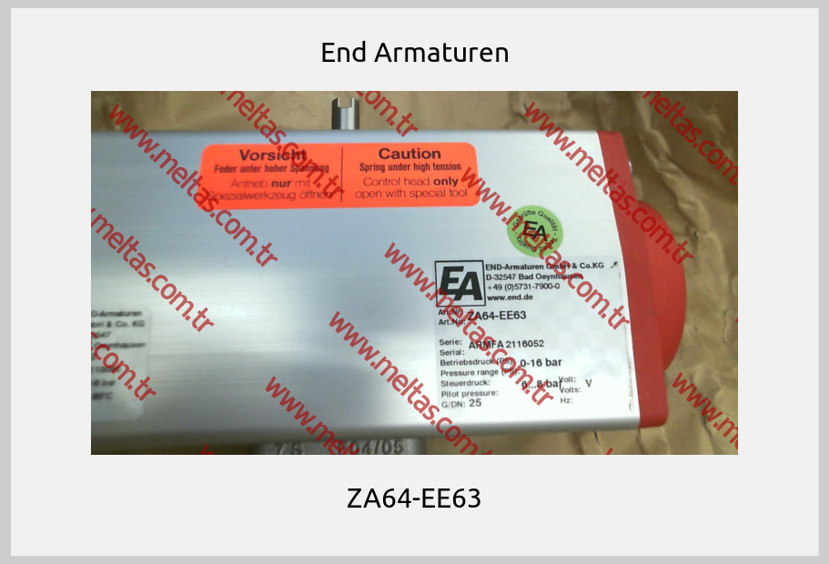 End Armaturen - ZA64-EE63