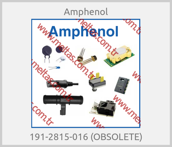 Amphenol - 191-2815-016 (OBSOLETE)