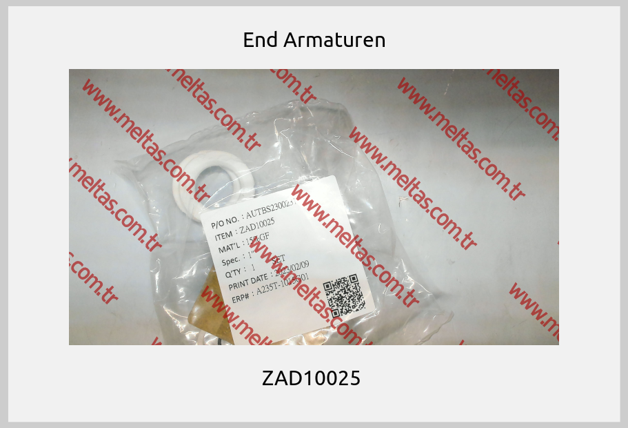 End Armaturen - ZAD10025 