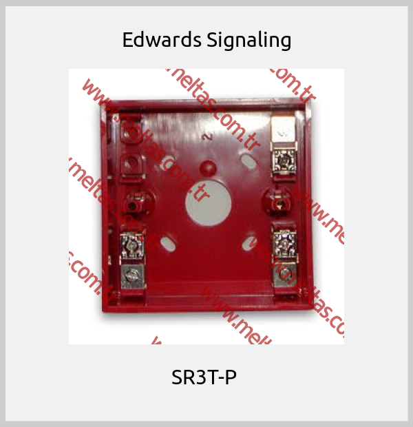 Edwards Signaling-SR3T-P 