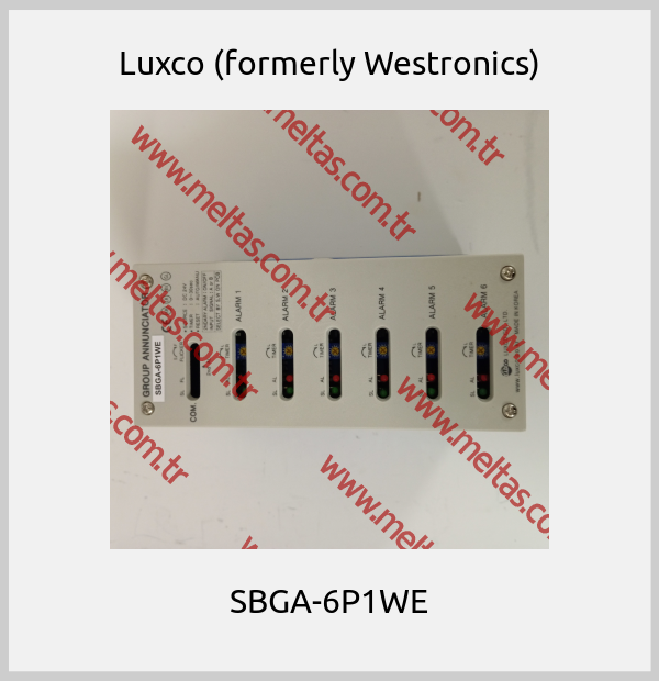 Luxco (formerly Westronics) - SBGA-6P1WE