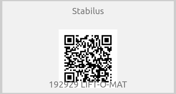 Stabilus - 192929 LIFT-O-MAT