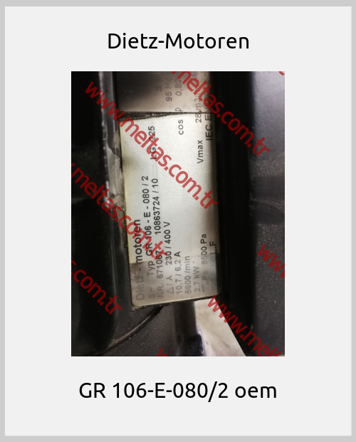 Dietz-Motoren - GR 106-E-080/2 oem