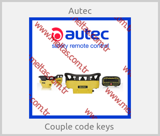 Autec-Couple code keys 