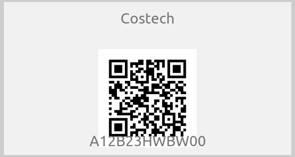 Costech - A12B23HWBW00
