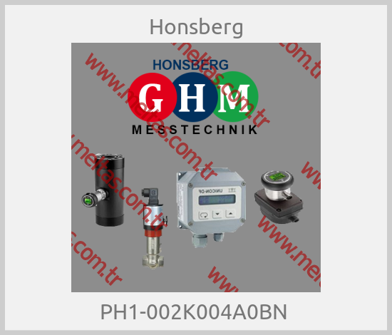 Honsberg - PH1-002K004A0BN 