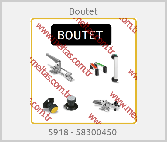 Boutet - 5918 - 58300450 