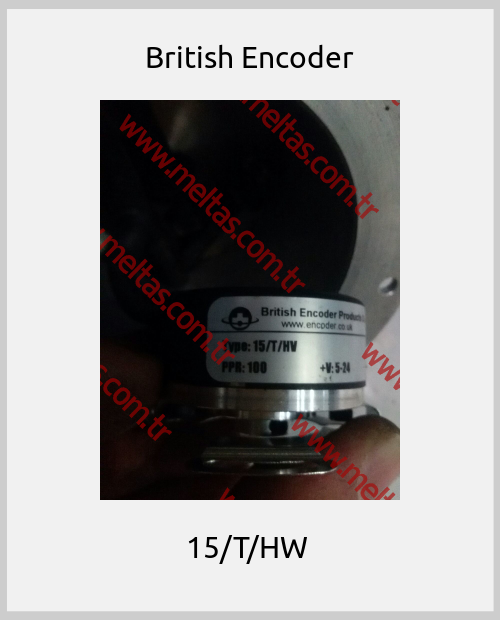 British Encoder - 15/T/HW 
