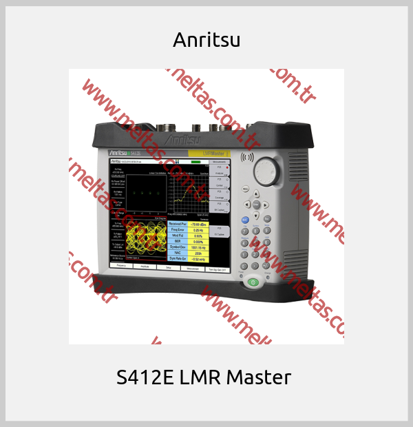 Anritsu - S412E LMR Master 